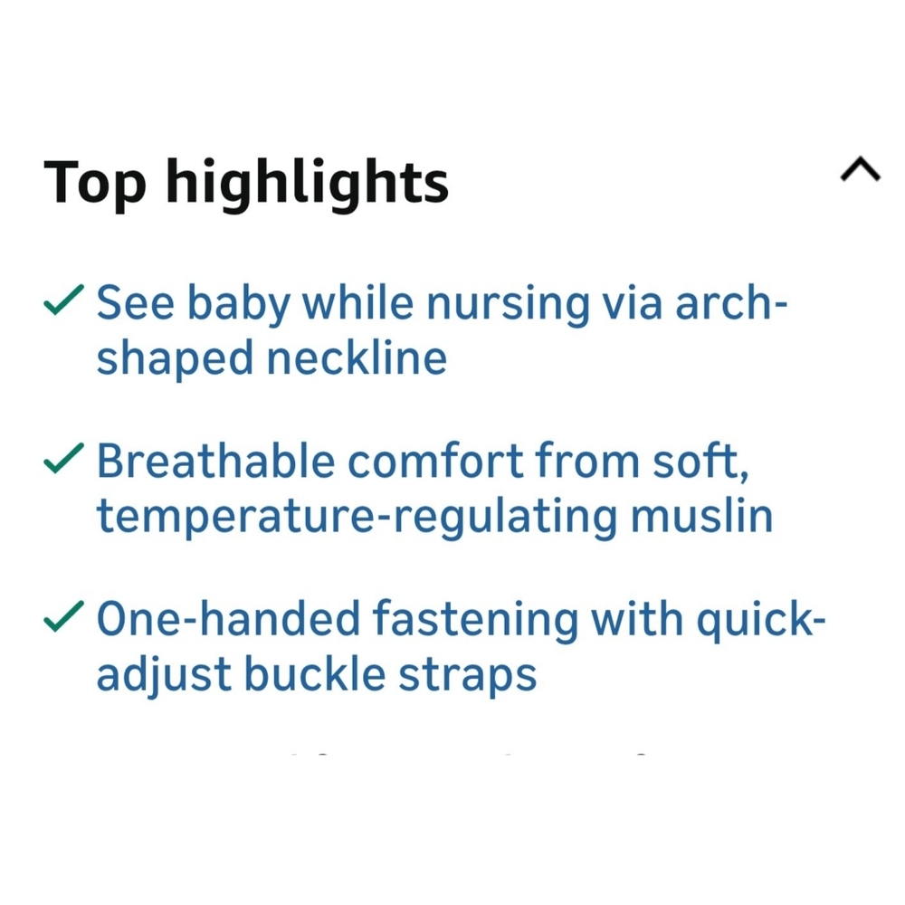 BlissMomum Nursing Cover Green - Picture 5 of 10
